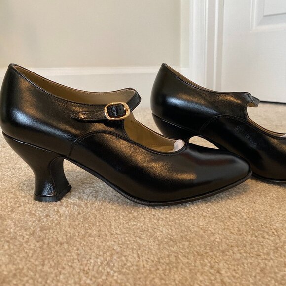 Brand New 1920's Reproduction Memery Mary Jane Pumps - Picture 2 of 14